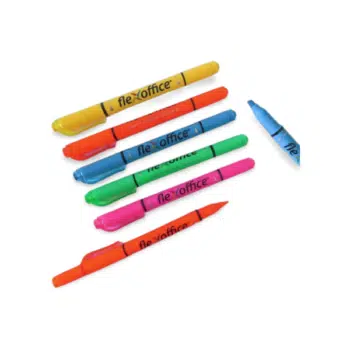 FLEXOFFICE Zvýrazňovač 1,0/4,0 mm, obojstranný