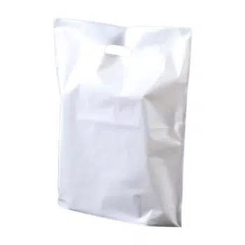 Igelitové tašky biele