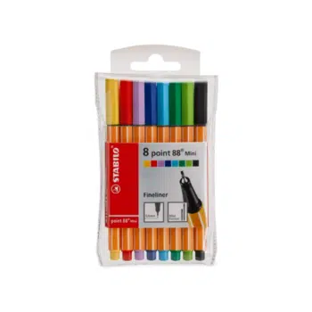 Liner STABILO point 88 sada 8ks mini