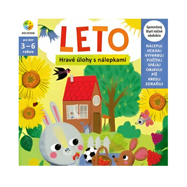 LETO - hravé úlohy s nálepkami