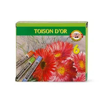 Suchý / prašný pastel TOISON D´OR, 6ks