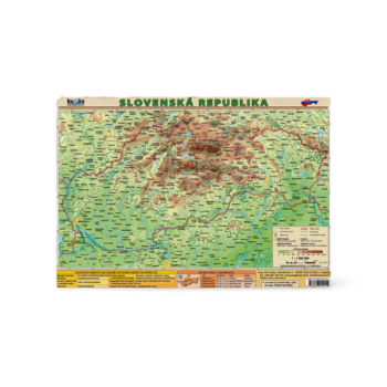 Slovensko - mapa A4