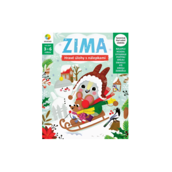 ZIMA - hravé úlohy s nálepkami