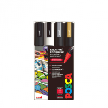 Posca PC-5M sada popisovačov, 4ks