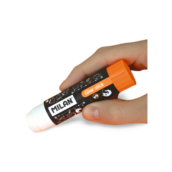 Biela lepiaca tyčinka MILAN Tandem Glue Stick 21 g vhodná na školské a kreatívne použitie