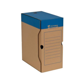 Archívny box A4 VICTORIA 150 mm natur z trojvrstvového kartónu na archiváciu dokumentov