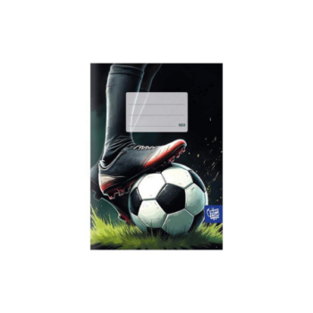 Školský zošit LUX A5 523 Futbal s 20 linajkovými listami